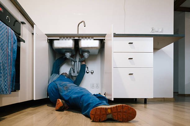 Professional Drain Cleaning technician working in Dorena, OR
